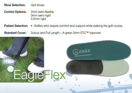 Golf Orthotics and Arch Supports