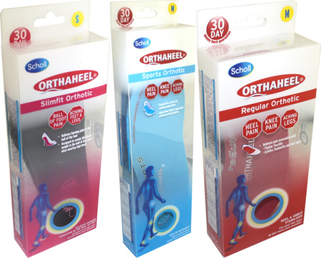 Scholl Orthaheel orthotics